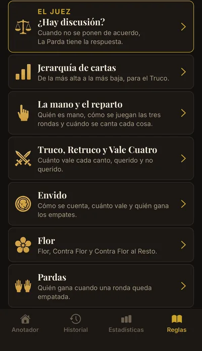 Reglamento del Truco argentino